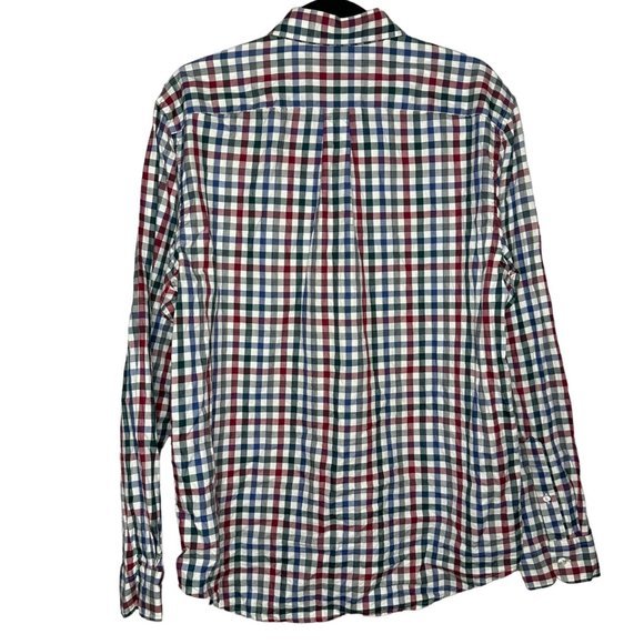 Vineyard Vines Murray Shirt Gingham Checkered Long Sleeve Button Front Size Md - Picture 5 of 5